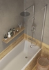 Cersanit 64526 Душевая система Cersanit BRASKO (смеситель термостатический) 3 режима шланг 150 металл