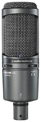 Микрофон Audio-Technica AT2020USB+ черный