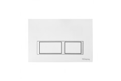 Комплект TECE TECEspring 4 в 1 со смывным бачком и с прямоугольный кнопкой смыва белая глянцевая (S401203)