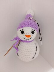 Брелок Снеговик