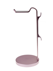 Настольная подставка для наушников из металла с доп. крючком