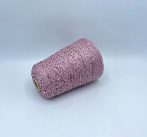 Tollegno, Harmony paillettes, 420м/100гр. 97% Меринос,3% Полиэстер(пайетка) , цвет-Антично-розовый(158), 37103