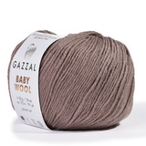 Пряжа Gazzal Baby Wool 835 мокко