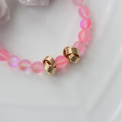 Бусина спейсер, 13.6*8,3 мм, позолота,П229