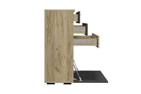 Комод Мишель тип 1 крафт / графит