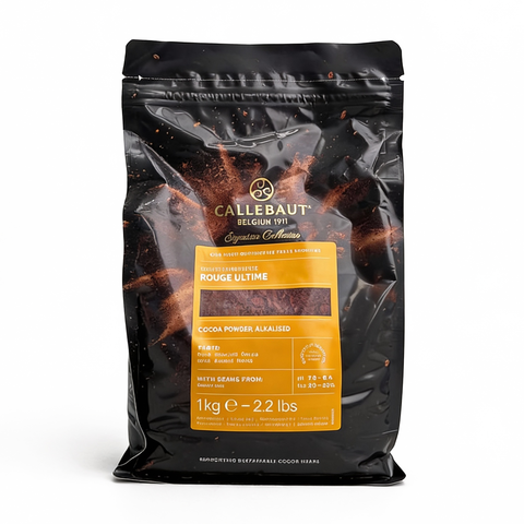 Какао-порошок алкализованный Callebaut Rouge Ultime 20/22%, 1 кг (DCP-20VERUL-89B)
