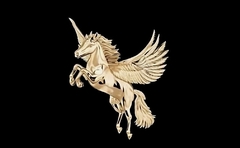 Силиконовый молд № 492 Пегас левый