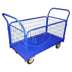 Тележка платформенная с сетчатыми бортами ТС 8 (700х1000) К-160 (450кг)