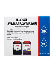 Комплект картриджей Myink 305XL (3YM62AE/3YM63AE black+color) для принтера HP DeskJet 2320/2710/2720