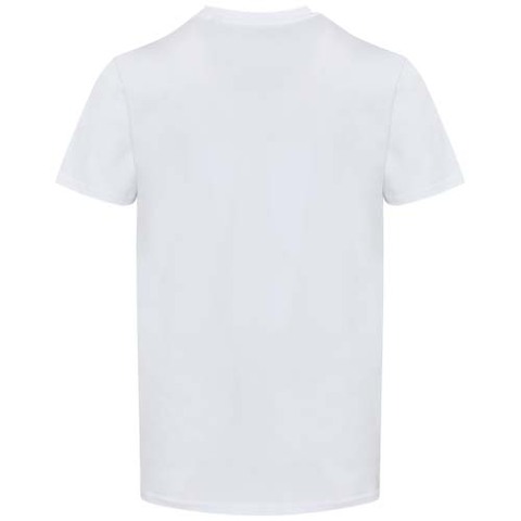 Футболка унисекс Balfour плотностью 200 г/м² с коротким рукавом и V-образным вырезом, изготовленная из органических материало