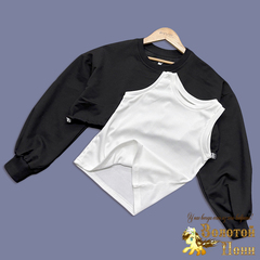 Двойка (свитшот/майка) д (9-13) 260415-WD139