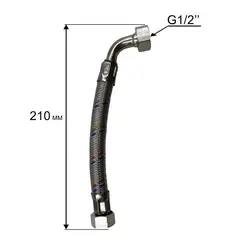 Шланг QUATTRO ELEMENTI Automatico 1101/1301 FL в металлической оплётке (910-232-903)