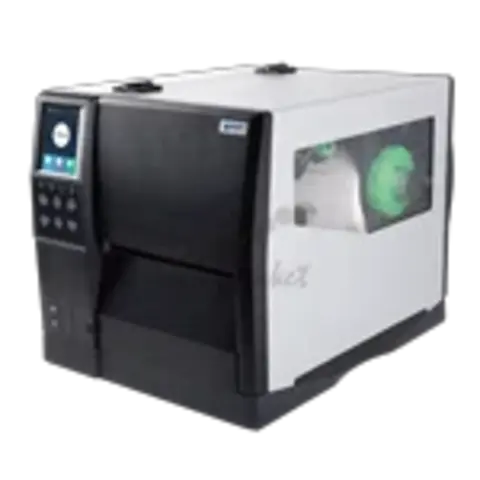 iDPRT iX6P Industrial 6" TT Printer 300DPI, 10IPS, 512/256MB, RTC, 3.5-inch touch LCD, USB+USB HOST+RS232, ZPL-II, DPL