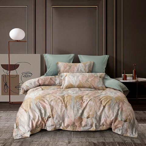 Постельное белье 2 спальное евро Asabella 1827-6