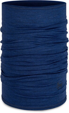 Картинка шарф-труба Buff Wool lightweight Solid Cobalt - 1