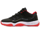 Кроссовки Мужские Nike Air Jordan XI Low Black White Red