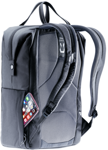 Картинка рюкзак городской Deuter Vista 18 Black - 7