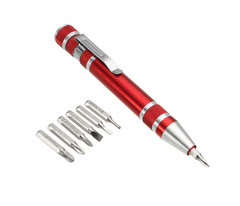 Карманная отвертка в виде ручки 8 in 1 Precision Pocket Screwdriver