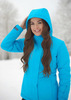 Премиальная теплая лыжная куртка Nordski Mount Blue женская