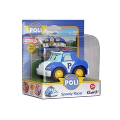 Robocar Poli Иннерционная машинка Поли, 8 см (83181)