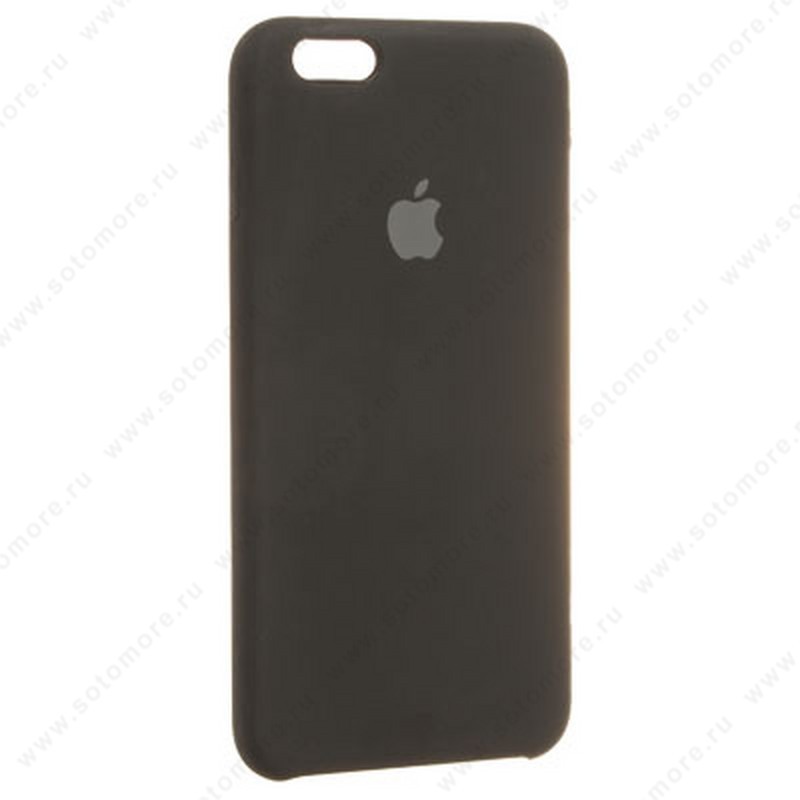 Накладка Silicone Case для Apple iPhone 6s Plus/ 6 Plus черный
