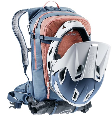 Картинка рюкзак велосипедный Deuter Compact EXP 14 redwood-marine - 5