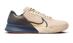 Теннисные кроссовки Nike Zoom Vapor Pro 2 Premium - sanddrift/metallic gold/thunder blue