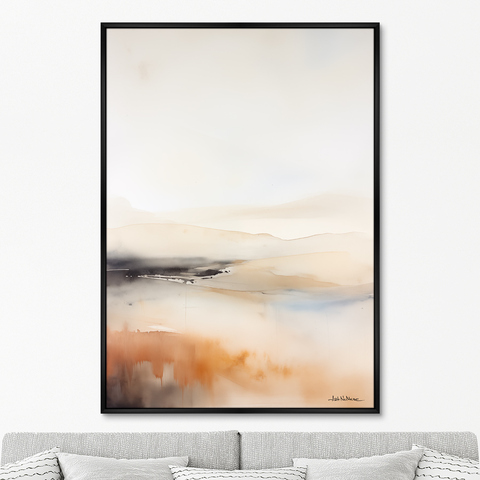 ArtNoMore - Репродукция картины на холсте Landscape collection, Light fog, No 1, 2024г.