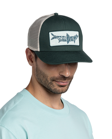 Кепка Buff Explore Trucker Cap Salty Green фото 2