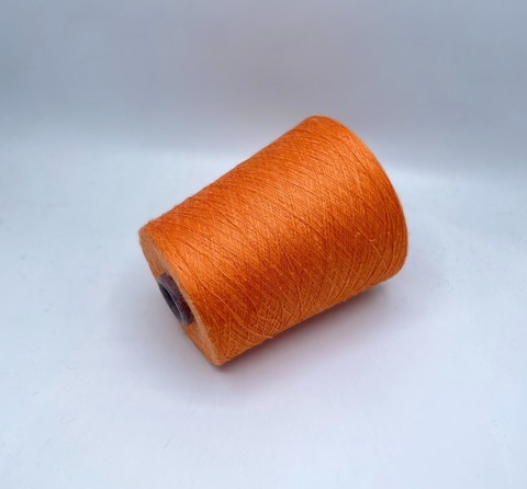 Zegna Baruffa (пр. Италия), art-Mazatlan, 2/50 2500м/100 гр. 65% Шелк, 35% Лен, цвет- Оранжевый, арт-35490