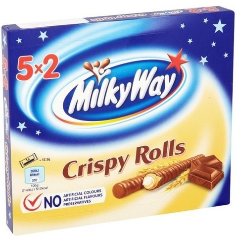 Milky Way Crispy Rolls в коробке 112,5 гр