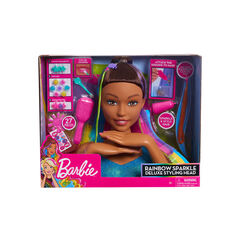 Торс для создания причесок Barbie Deluxe Брюнетка