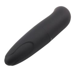 Черный вибратор Powerful Invigorate G-Spot - 12,5 см. - 