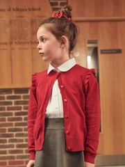 Кардиган школьный для девочки Next C26-982, Красный