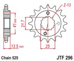 Звезда JT JTF296