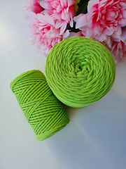 Green apple cotton cord 3 mm