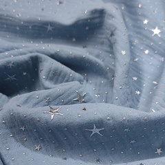 Сизо-серый с серебряными звёздами