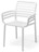 Кресло пластиковое Doga Белое
