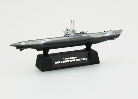 Модель Подводная лодка U7C 1941 г масштаб 1:700 ВМФ Германии