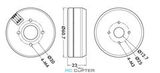 Мотор для подвеса T-Motor GB54-1