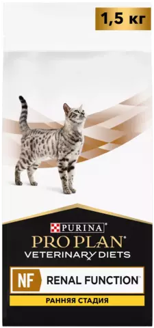 Сухой корм для кошек Pro Plan Veterinary Diets NF Renal Function Early care при хронической почечной недостаточности 1.5 кг