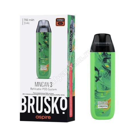 Электронная сигарета Brusko Minican 3 - Зелёный флюид
