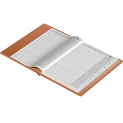 Телефонная книжка/коричневая кожа El Casco