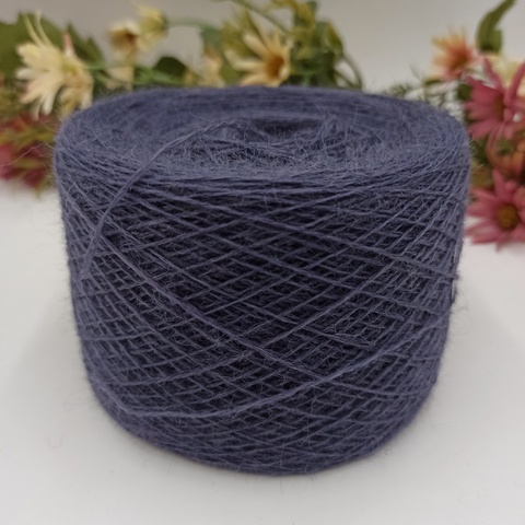 100% шерсть арт British wool фабрика Transilana - Blue Grey 675м/100гр