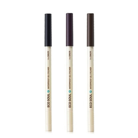 11 Eco Soul Waterproof Gel eyeliner 11 Dark Night Black