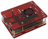 Корпус для Raspberry Pi 4 (LT-4B16 / акрил / красный)