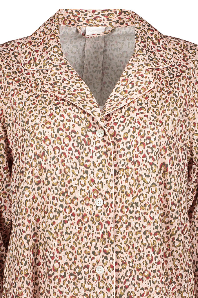Леопардовая домашняя рубашка Zimmerli