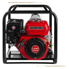 ЗУБР 1000 л/мин, мотопомпа бензиновая для грязной воды (МПГ-1000-80)