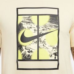 Теннисная футболка Nike Court Tennis T-Shirt - team gold