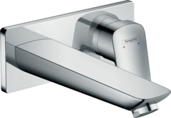 Смеситель для раковины, настенный, хром Hansgrohe Logis 71220000